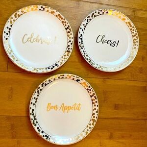 Gold Plate Set - 3
